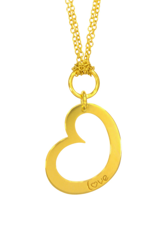 Colgante corazón personalizable