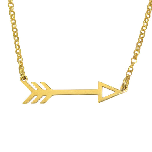 Colgante de plata "Flecha"